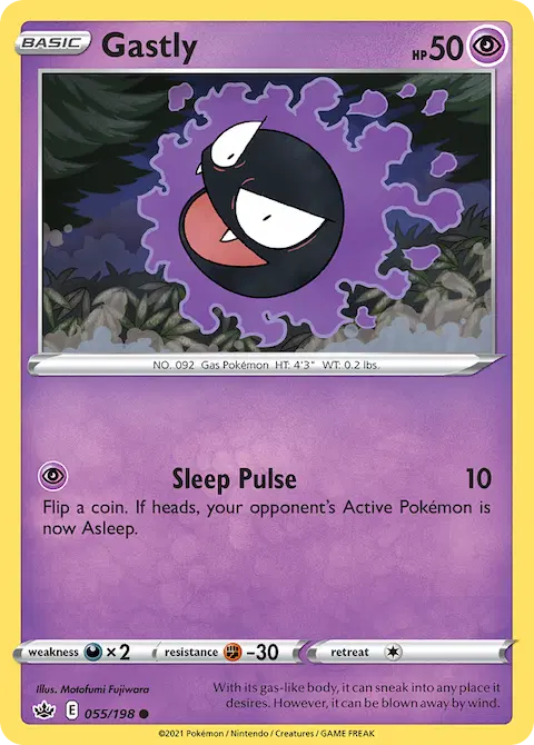 Gastly, Chilling Reign 55/198