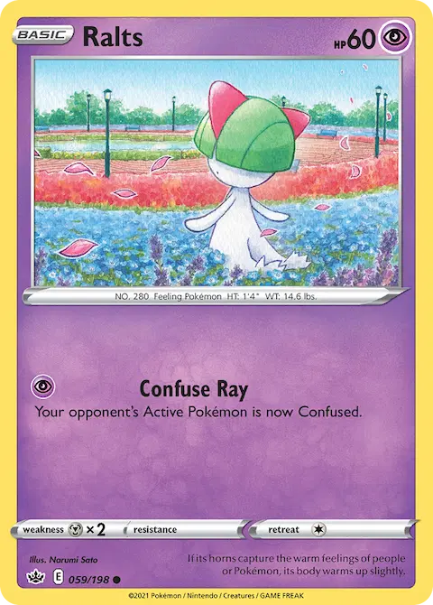 Ralts, Chilling Reign 59/198