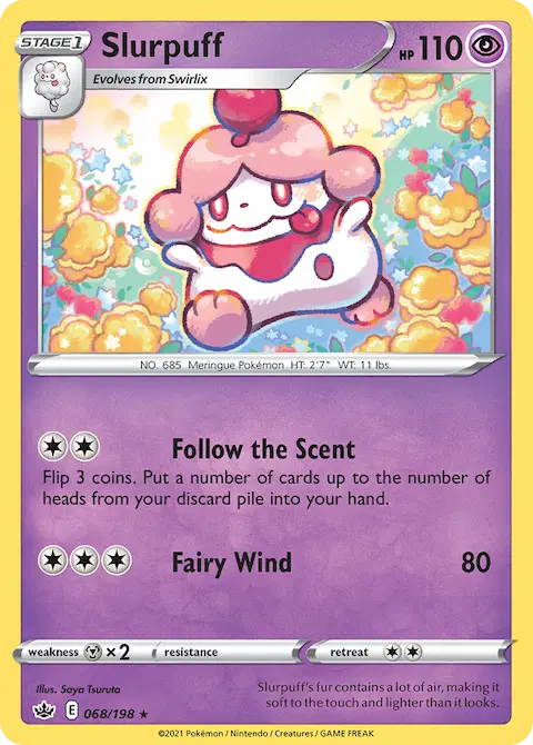 Slurpuff, Chilling Reign 68/198