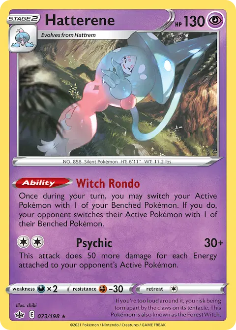 Hatterene, Chilling Reign 73/198