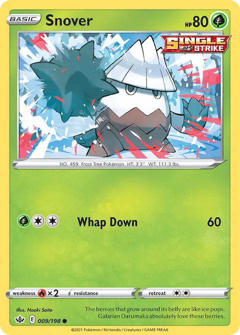 Snover, Chilling Reign 9/198