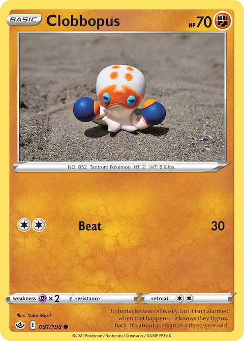 Clobbopus, Chilling Reign 91/198