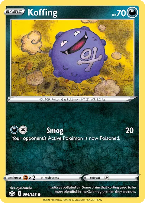 Koffing, Chilling Reign 94/198