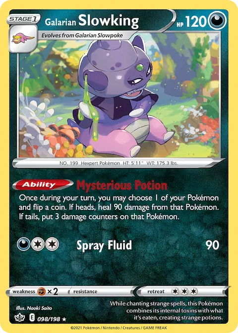 Galarian Slowking, Chilling Reign 98/198