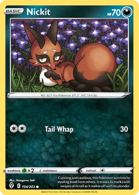 Nickit, Evolving Skies 104/203