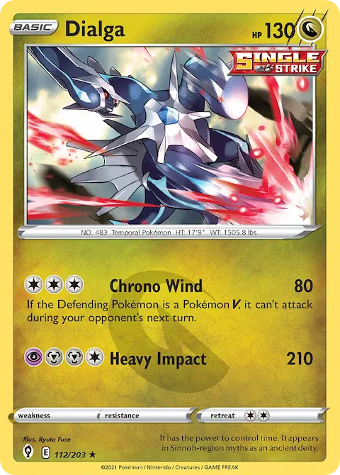 Dialga, Evolving Skies 112/203