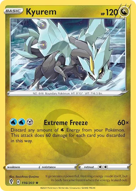 Kyurem, Evolving Skies 116/203