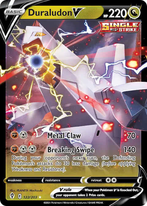 Duraludon V, Evolving Skies 122/203