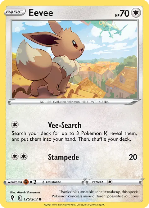 Eevee, Evolving Skies 125/203