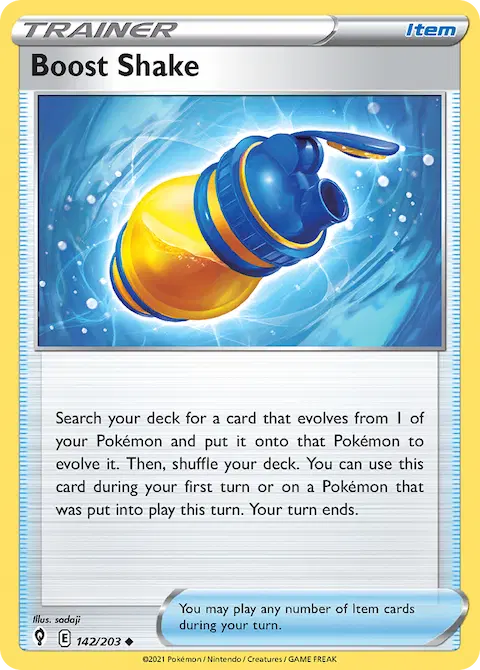 Boost Shake, Evolving Skies 142/203