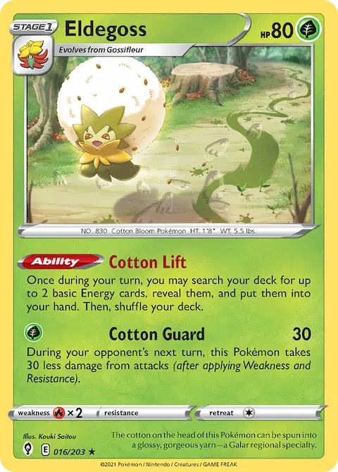 Eldegoss, Evolving Skies 16/203