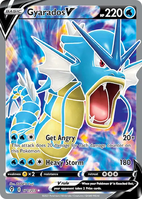 Gyarados V, Evolving Skies 171/203