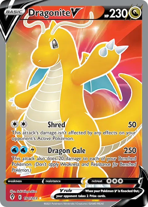 Dragonite V, Evolving Skies 191/203