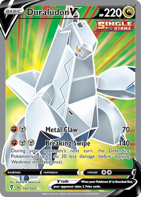 Duraludon V, Evolving Skies 197/203