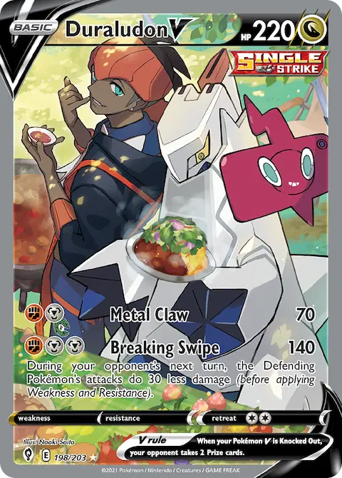 Duraludon V, Evolving Skies 198/203