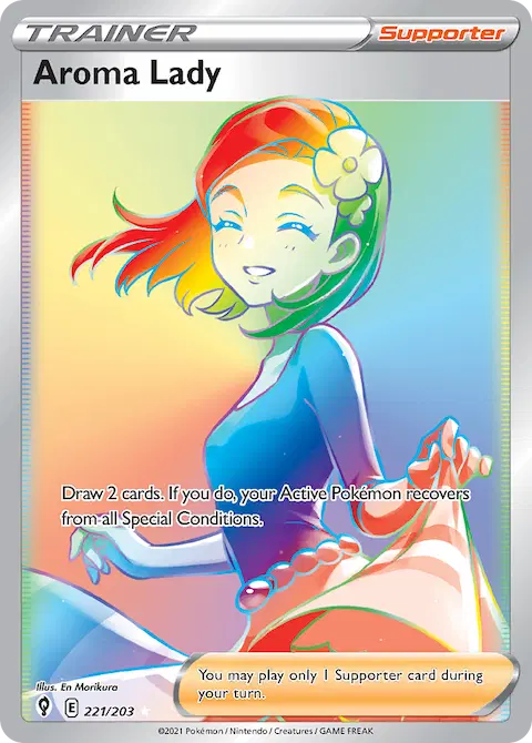 Aroma Lady, Evolving Skies 221/203