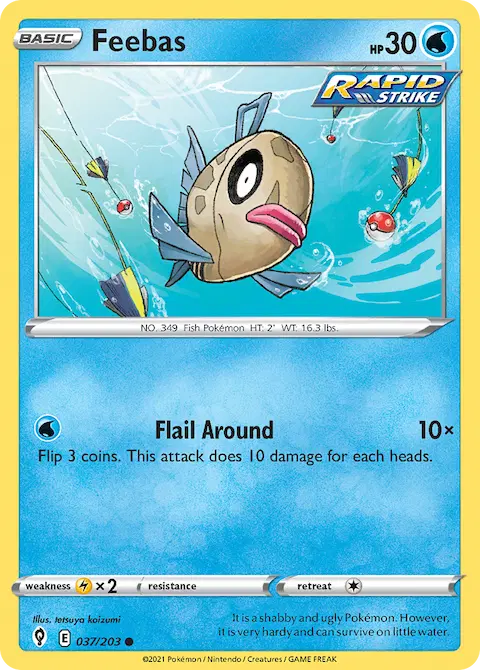 Feebas, Evolving Skies 37/203