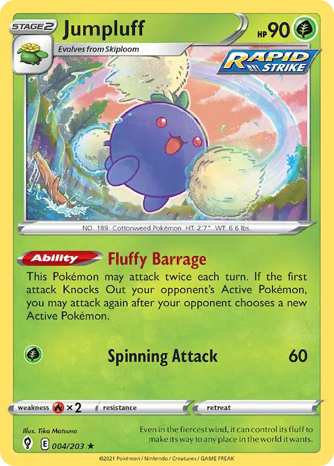 Jumpluff, Evolving Skies 4/203