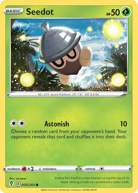 Seedot, Evolving Skies 5/203