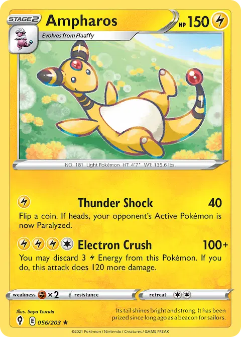 Ampharos, Evolving Skies 56/203