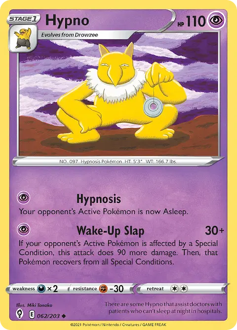 Hypno, Evolving Skies 62/203