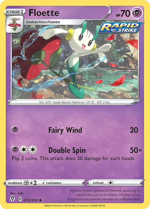 Floette, Evolving Skies 72/203