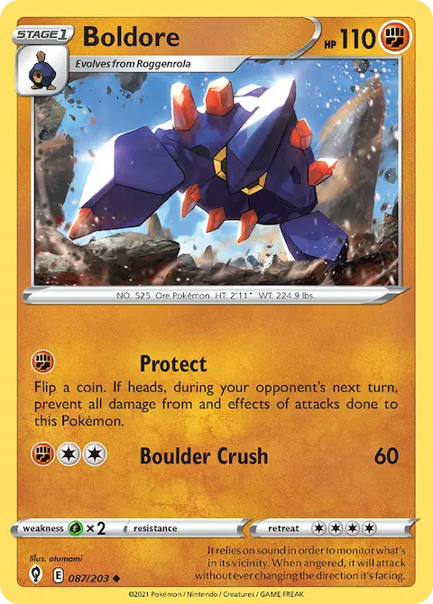 Boldore, Evolving Skies 87/203