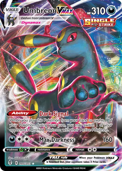 Umbreon VMAX, Evolving Skies 95/203