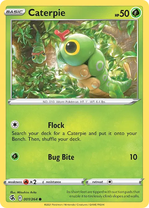 Caterpie, Fusion Strike 1/264