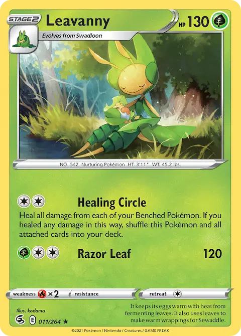 Leavanny, Fusion Strike 11/264