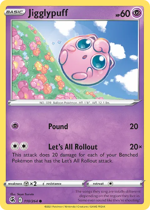 Jigglypuff, Fusion Strike 110/264