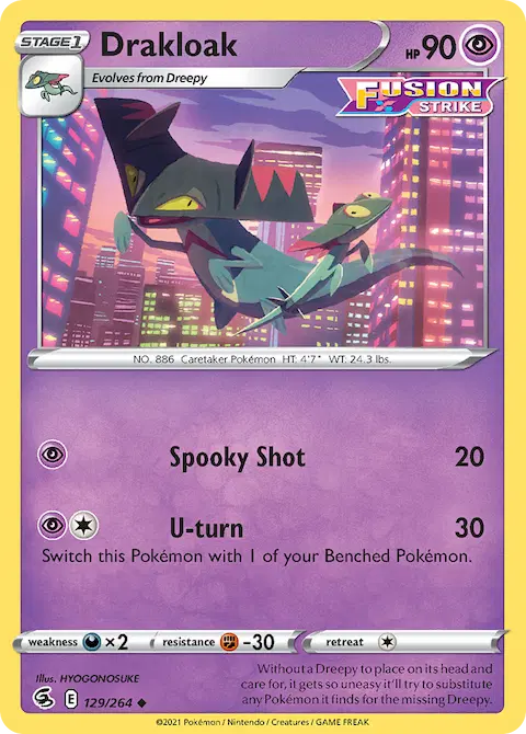 Drakloak, Fusion Strike 129/264