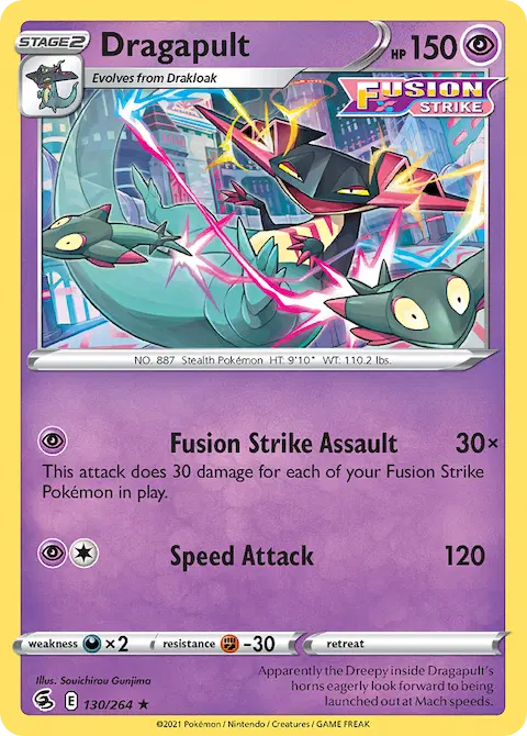 Dragapult, Fusion Strike 130/264