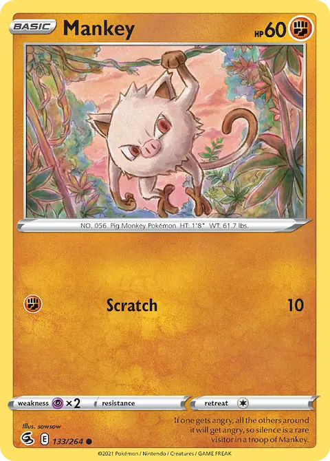 Mankey, Fusion Strike 133/264