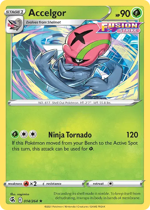 Accelgor, Fusion Strike 14/264