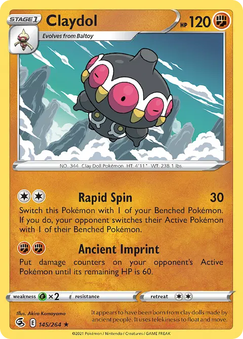 Claydol, Fusion Strike 145/264