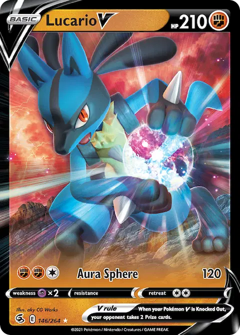 Lucario V, Fusion Strike 146/264