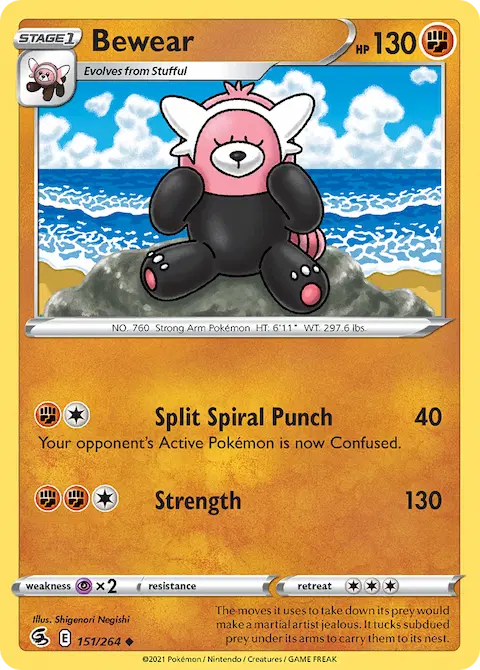 Bewear, Fusion Strike 151/264