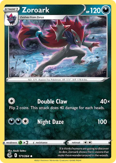 Zoroark, Fusion Strike 171/264