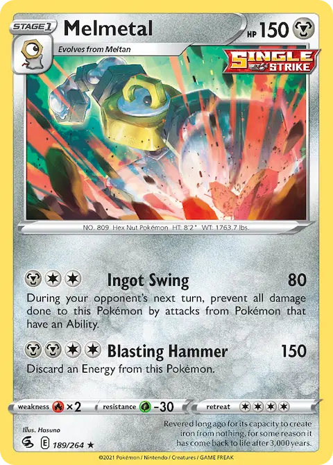 Melmetal, Fusion Strike 189/264