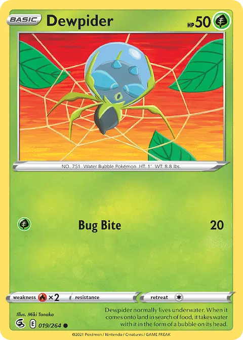 Dewpider, Fusion Strike 19/264