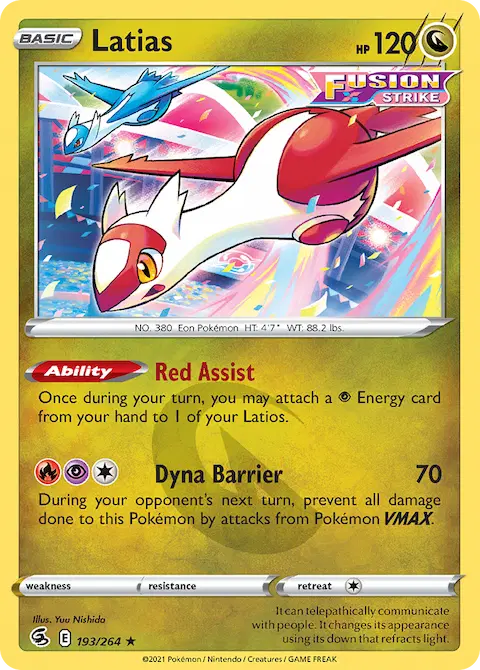 Latias, Fusion Strike 193/264