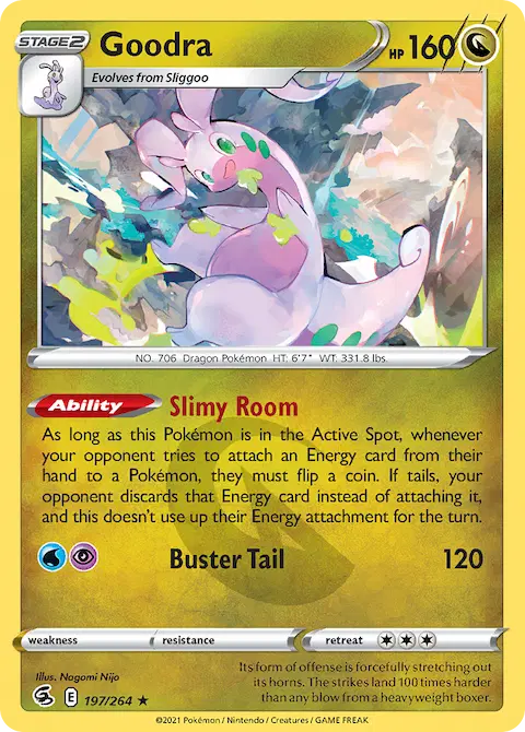 Goodra, Fusion Strike 197/264