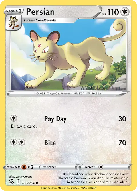 Persian, Fusion Strike 200/264