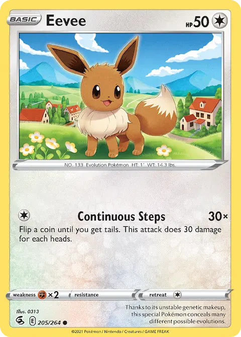 Eevee, Fusion Strike 205/264