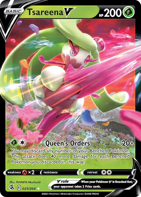 Tsareena V, Fusion Strike 21/264