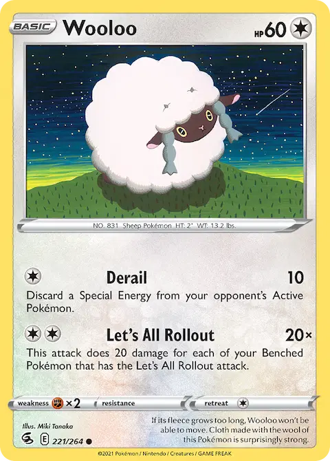 Wooloo, Fusion Strike 221/264
