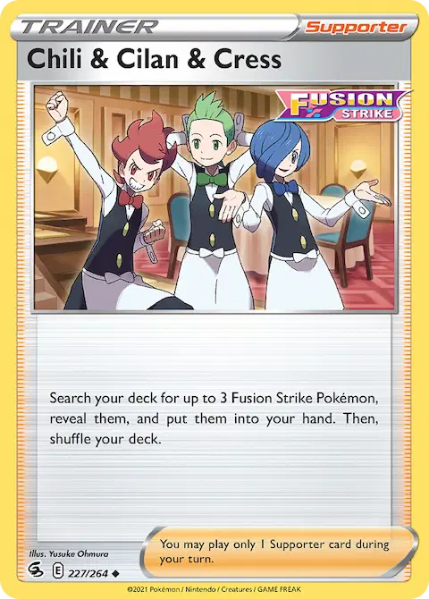 Chili & Cilan & Cress, Fusion Strike 227/264