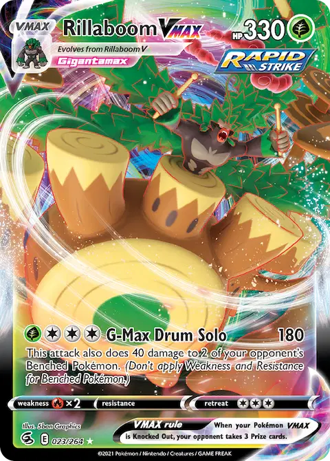 Rillaboom VMAX, Fusion Strike 23/264