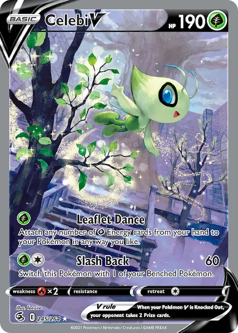 Celebi V, Fusion Strike 245/264
